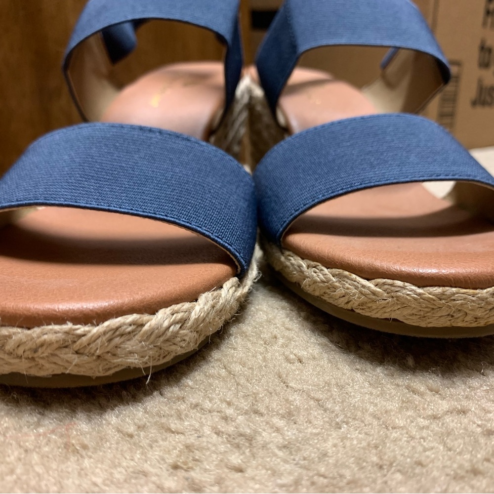 Tommy Bahama Women's Dark Blue Sandals - Picture 2 of 8